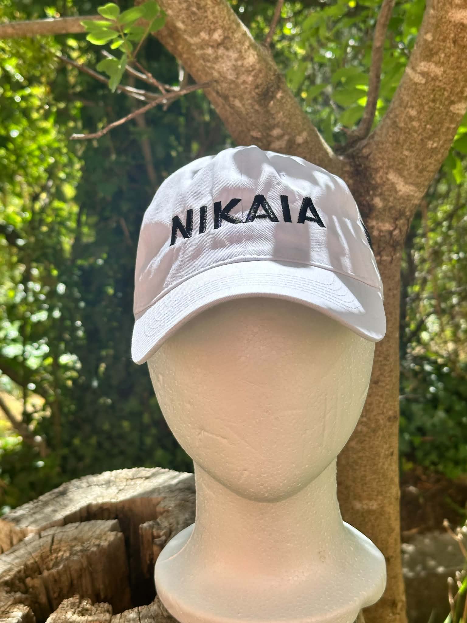 Casquette Brodée BLANCHE - NIKAIA