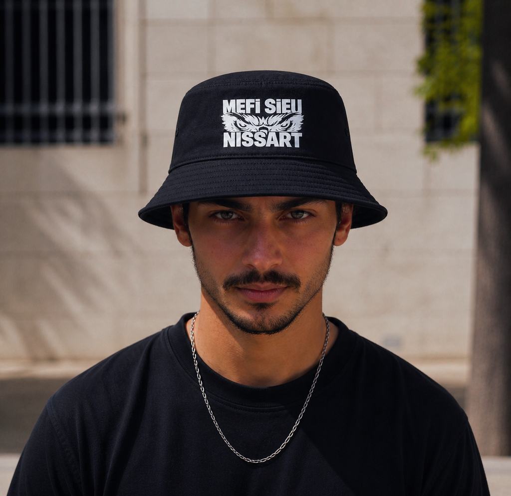 Bob réversible ( Noir & Blanc ) - MEFI SIEU NISSART.