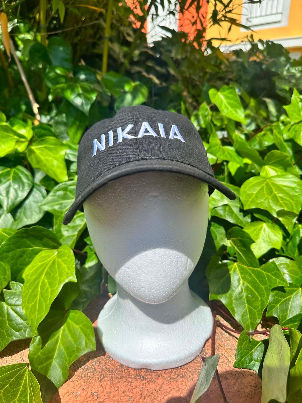 Casquette Brodée NOIRE - NIKAIA