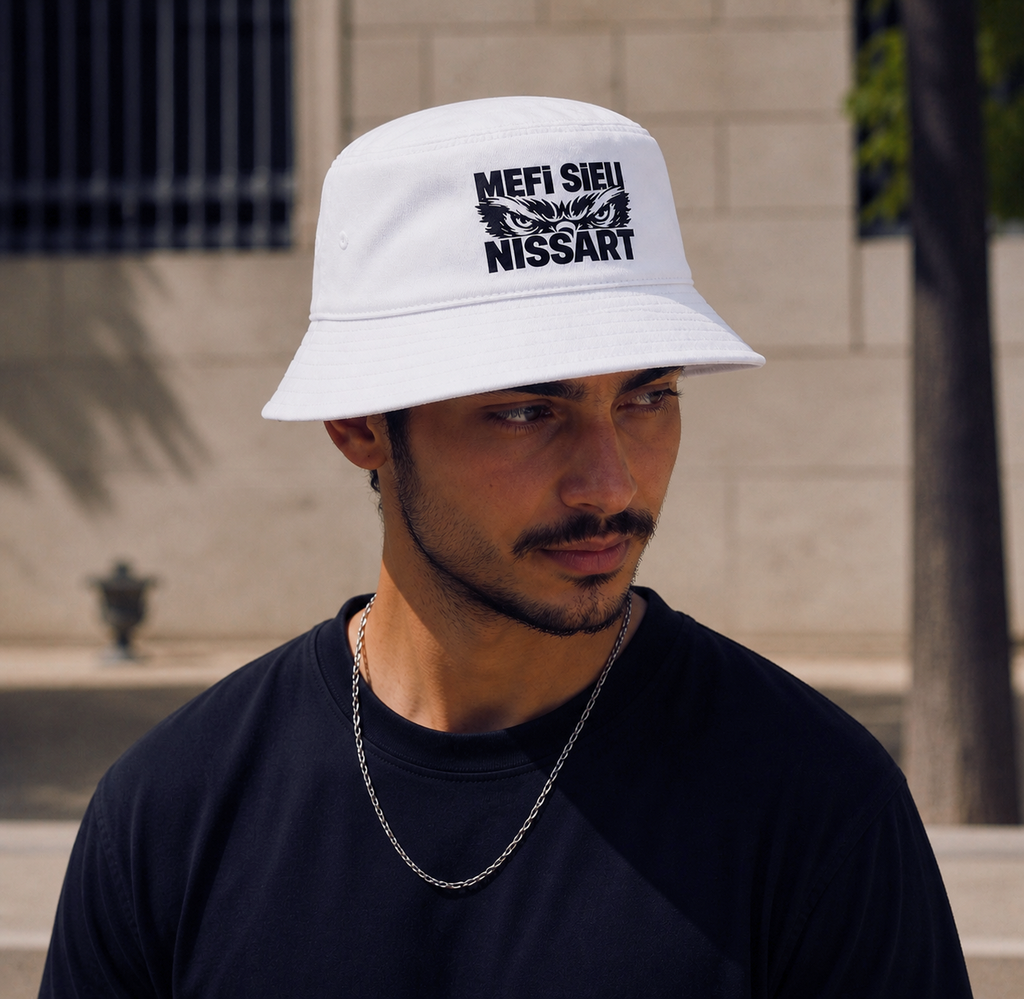 Bob réversible ( Noir & Blanc ) - MEFI SIEU NISSART.