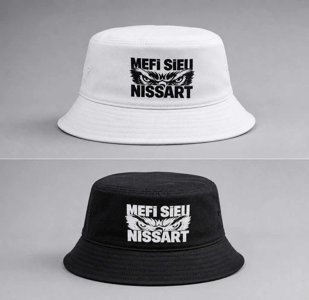 Bob réversible ( Noir & Blanc ) - MEFI SIEU NISSART.